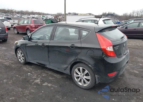 2013 Hyundai Accent Se from USA, damaged, VIN KMHCU5AE2DU105609